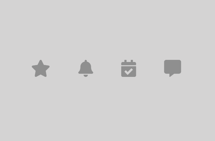 Active Icons with shadow HTML & CSS